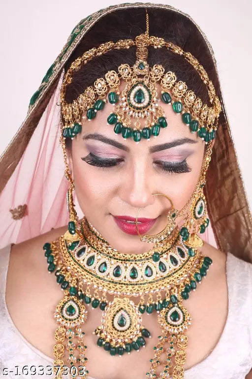 KASULA KUNDAN BRIDAL JEWELLERY SET