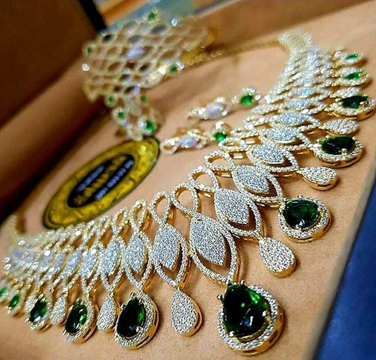 Al Sani Beauty Look Jewel Necklace Imported Set